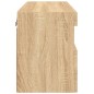 vidaXL Mueble de TV de pared con luces LED roble Sonoma 60x30x40 cm vidaXL Mueble de TV de pared con luces LED roble Sonoma 60x30x40 cm