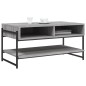 vidaXL Mesa de centro madera contrachapada gris Sonoma 90x50x45 cm vidaXL Mesa de centro madera contrachapada gris Sonoma 90x50x45 cm
