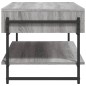 vidaXL Mesa de centro madera contrachapada gris Sonoma 90x50x45 cm vidaXL Mesa de centro madera contrachapada gris Sonoma 90x50x45 cm