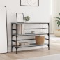 vidaXL Mesa consola madera de ingeniería gris Sonoma 100x32x75 cm vidaXL Mesa consola madera de ingeniería gris Sonoma 100x32x75 cm