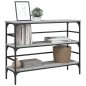 vidaXL Mesa consola madera de ingeniería gris Sonoma 100x32x75 cm vidaXL Mesa consola madera de ingeniería gris Sonoma 100x32x75 cm