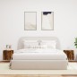 vidaXL Muebles TV de pared luces LED 2 uds roble ahumado 40,5x35x40 cm