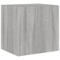 vidaXL Muebles TV de pared luces LED 2 uds gris Sonoma 40,5x35x40 cm vidaXL Muebles TV de pared luces LED 2 uds gris Sonoma 40,5x35x40 cm