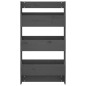 vidaXL Jardinera de pared 3 niveles madera pino gris 60x18,5x110 cm vidaXL Jardinera de pared 3 niveles madera pino gris 60x18,5x110 cm