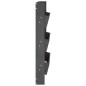 vidaXL Jardinera de pared 3 niveles madera pino gris 60x18,5x110 cm vidaXL Jardinera de pared 3 niveles madera pino gris 60x18,5x110 cm