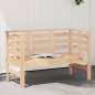 vidaXL Banco de jardín madera maciza de pino 111,5x53x71 cm vidaXL Banco de jardín madera maciza de pino 111,5x53x71 cm