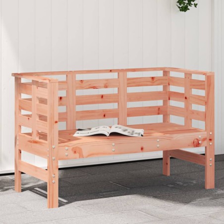vidaXL Banco de jardín madera maciza Douglas 111,5x53x71 cm