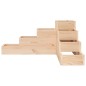 vidaXL Jardinera de 4 niveles madera maciza de pino 80,5x79x36 cm vidaXL Jardinera de 4 niveles madera maciza de pino 80,5x79x36 cm