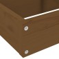 vidaXL Jardinera 4 niveles madera maciza pino marrón miel 80,5x79x36cm vidaXL Jardinera 4 niveles madera maciza pino marrón miel 80,5x79x36cm