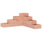 vidaXL Jardinera de 4 niveles madera maciza Douglas 80,5x79x36 cm vidaXL Jardinera de 4 niveles madera maciza Douglas 80,5x79x36 cm