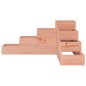 vidaXL Jardinera de 4 niveles madera maciza Douglas 80,5x79x36 cm vidaXL Jardinera de 4 niveles madera maciza Douglas 80,5x79x36 cm
