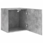 vidaXL Muebles de TV de pared 2 uds madera gris hormigón 40,5x30x40 cm vidaXL Muebles de TV de pared 2 uds madera gris hormigón 40,5x30x40 cm
