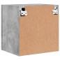 vidaXL Muebles de TV de pared 2 uds madera gris hormigón 40,5x30x40 cm vidaXL Muebles de TV de pared 2 uds madera gris hormigón 40,5x30x40 cm