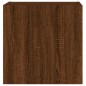 vidaXL Mueble TV de pared madera ingeniería roble ahumado 40,5x30x40cm vidaXL Mueble TV de pared madera ingeniería roble ahumado 40,5x30x40cm