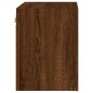 vidaXL Mueble TV de pared madera ingeniería roble ahumado 40,5x30x40cm vidaXL Mueble TV de pared madera ingeniería roble ahumado 40,5x30x40cm