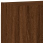 vidaXL Mueble TV de pared madera ingeniería roble ahumado 40,5x30x40cm vidaXL Mueble TV de pared madera ingeniería roble ahumado 40,5x30x40cm