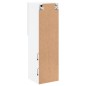 vidaXL Muebles de TV con luces LED 2 uds blanco 30,5x30x102 cm vidaXL Muebles de TV con luces LED 2 uds blanco 30,5x30x102 cm