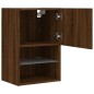 vidaXL Muebles de TV con luces LED 2 uds roble 40,5x30x60 cm vidaXL Muebles de TV con luces LED 2 uds roble 40,5x30x60 cm