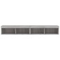 vidaXL Muebles de TV con luces LED 2 uds gris Sonoma 100x30x30 cm vidaXL Muebles de TV con luces LED 2 uds gris Sonoma 100x30x30 cm