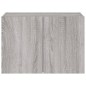 vidaXL Mueble de TV de pared con luces LED gris Sonoma 60x35x41 cm vidaXL Mueble de TV de pared con luces LED gris Sonoma 60x35x41 cm