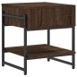 vidaXL Mesa de centro madera de ingeniería roble marrón 40x40x45 cm vidaXL Mesa de centro madera de ingeniería roble marrón 40x40x45 cm