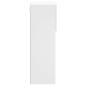 vidaXL Muebles de TV con luces LED 2 uds blanco 30,5x30x90 cm vidaXL Muebles de TV con luces LED 2 uds blanco 30,5x30x90 cm