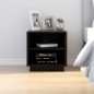 vidaXL Mesitas de noche 2 uds madera maciza de pino negro 40x34x40 cm vidaXL Mesitas de noche 2 uds madera maciza de pino negro 40x34x40 cm