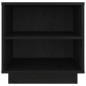 vidaXL Mesitas de noche 2 uds madera maciza de pino negro 40x34x40 cm vidaXL Mesitas de noche 2 uds madera maciza de pino negro 40x34x40 cm