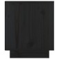 vidaXL Mesitas de noche 2 uds madera maciza de pino negro 40x34x40 cm vidaXL Mesitas de noche 2 uds madera maciza de pino negro 40x34x40 cm