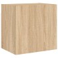 vidaXL Muebles de TV de pared 6 pzas madera de ingeniería roble Sonoma vidaXL Muebles de TV de pared 6 pzas madera de ingeniería roble Sonoma