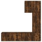vidaXL Muebles de TV de pared 5 pzas madera ingeniería roble ahumado vidaXL Muebles de TV de pared 5 pzas madera ingeniería roble ahumado