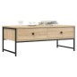 vidaXL Mesa de centro madera de ingeniería roble Sonoma 101x49x39,5 cm vidaXL Mesa de centro madera de ingeniería roble Sonoma 101x49x39,5 cm