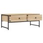 vidaXL Mesa de centro madera de ingeniería roble Sonoma 101x49x39,5 cm vidaXL Mesa de centro madera de ingeniería roble Sonoma 101x49x39,5 cm