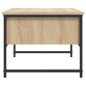 vidaXL Mesa de centro madera de ingeniería roble Sonoma 101x49x39,5 cm vidaXL Mesa de centro madera de ingeniería roble Sonoma 101x49x39,5 cm