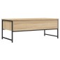 vidaXL Mesa de centro madera de ingeniería roble Sonoma 101x49x39,5 cm vidaXL Mesa de centro madera de ingeniería roble Sonoma 101x49x39,5 cm