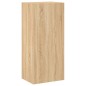 vidaXL Muebles de TV de pared 5 pzas madera de ingeniería roble Sonoma vidaXL Muebles de TV de pared 5 pzas madera de ingeniería roble Sonoma
