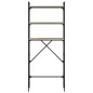 vidaXL Estantería lavadora madera ingeniería roble Sonoma 67x25x163 cm