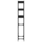 vidaXL Estantería para lavadora madera ingeniería negra 67x25x163 cm vidaXL Estantería para lavadora madera ingeniería negra 67x25x163 cm