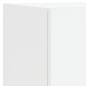 vidaXL Muebles de TV de pared con LED 5 pzas madera ingeniería blanco vidaXL Muebles de TV de pared con LED 5 pzas madera ingeniería blanco