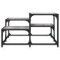 vidaXL Mesa de centro madera de ingeniería gris Sonoma 68x68x40 cm