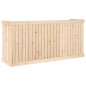 vidaXL Juego de balcón 2 plazas madera maciza de pino vidaXL Juego de balcón 2 plazas madera maciza de pino