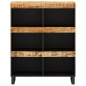 vidaXL Armario auxiliar madera maciza de mango 85x33x107 cm vidaXL Armario auxiliar madera maciza de mango 85x33x107 cm