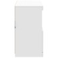 vidaXL Aparador con luces LED blanco 81x37x67 cm vidaXL Aparador con luces LED blanco 81x37x67 cm