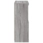 vidaXL Aparador con luces LED gris Sonoma 60,5x37x100 cm vidaXL Aparador con luces LED gris Sonoma 60,5x37x100 cm