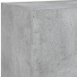 vidaXL Muebles TV pared con LED 5 pzas madera ingeniería gris hormigón vidaXL Muebles TV pared con LED 5 pzas madera ingeniería gris hormigón