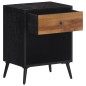 vidaXL Mesita de noche madera maciza de teca 40x30x50 cm vidaXL Mesita de noche madera maciza de teca 40x30x50 cm