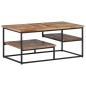 vidaXL Mesa de centro teca reciclada maciza 90x50x39 cm vidaXL Mesa de centro teca reciclada maciza 90x50x39 cm