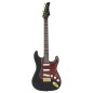 vidaXL Guitarra eléctrica principiantes con funda negro dorado 4/4 39" vidaXL Guitarra eléctrica principiantes con funda negro dorado 4/4 39"