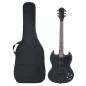 vidaXL Guitarra eléctrica para principiantes con funda negro 4/4 39" vidaXL Guitarra eléctrica para principiantes con funda negro 4/4 39"