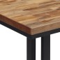 vidaXL Mesa de comedor teca reciclada maciza 55x55x76 cm